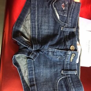 hollister jean shorts